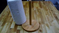 How to Make a Paper Towel Holder (woodlogger.com)