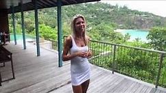 TAMIA IN PINK HIGH HEELS SHOWS YOU HER HOTEL ROOM ON SEYCHELLES