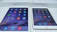iPad Air 2 VS iPad Mini 3 SPEED TEST and Comparison
