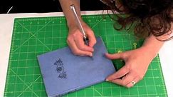Clean Book-cloth Cover with Knife: Save Your Books