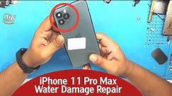 How To iPhone 11 Pro Max Water Damage Repair || Fix iPhone 11 Pro Water Damage
