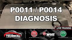 P0011 - P0014 Variable Valve (Cam) Timing Codes and How To Diagnose Them