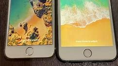 iPhone 6 vs iPhone 6s Plus boot up test #shorts #iphone6 #ios12 #iphone6splus #ios15