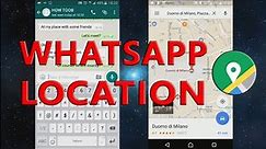 2 Easy Ways to Share Your Live Location on WhatsApp
