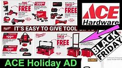 Ace Hardware Black Friday Holiday Deals AD