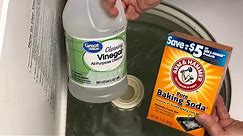 How To Clean A Smelly Washing Machine With Vinegar And Baking Soda