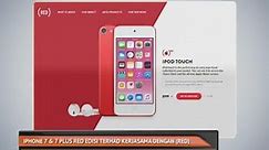 Iphone 7 dan 7 Plus Red edisi terhad kerjasama dengan (RED)