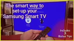 SAMSUNG Smart TV SET UP (Step by Step w 3 Bonus Tips)
