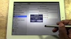 iPad 3: How to Reset Back to Factory Settings​​​ | H2TechVideos​​​