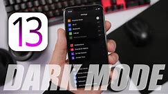 iOS 13 Dark Mode Review !