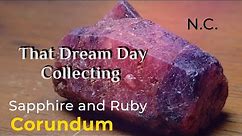 Ruby Sapphire Corundum Off The Surface In North Carolina