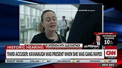 Kavanaugh accuser speaks publicly for first time