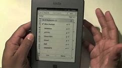 Kindle Touch: How to Connect to Wifi (& 3G)​​​ | H2TechVideos​​​