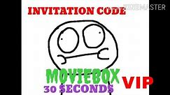 HOW TO GET INVITATION CODE OF MOVIEBOX PRO VIP IN 30 SEC (WITH SURITY AND PROOF) 100%