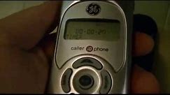 GE Corded Wall Phone w/Caller ID (Mid 2000's)