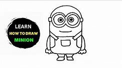 How To Draw A Minion In A Easy Way Drawing Tutorials For Beginners