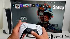 PlayStation 5 Initial Setup, Startup, Dashboard and Gameplay