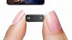 Smallest Spy Hidden Camera,1080P Wireless WiFi Portable Remote Camera,Nanny Cam,Baby Monitor with Night Vision,Motion Detection,Cloud Storage,Remote Viewing for iOS Android Phone APP