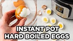 Instant Pot Hard Boiled Eggs that Peel Easy | by MOMables