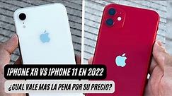 IPHONE 11 VS IPHONE XR EN 2022 | ¿CUAL VALE MÁS LA PENA? | AndroOne
