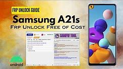 Samsung A21s FRP unlock by #Samfw tool