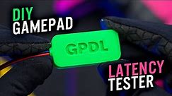 GPDL: DIY latency tester for game controllers