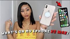 WHAT'S ON MY IPHONE XS MAX