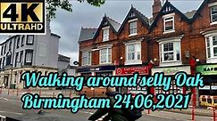 Walking around selly oak Birmingham England UK 4K # 429