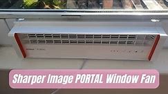 Sharper Image PORTAL Window Fan Review | Reversible Exhaust Mode, Weather Resistant