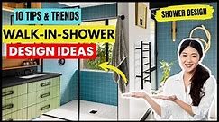 How to Build a Doorless Walk In Shower In 2024 | Doorless Walk in Shower Design ideas | Design Hacks