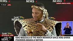 Amazulu King Coronation I King Bulelani KaLobengula kaMzilikazi of the Mthwakazi nation in Zimbabwe
