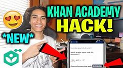 KHAN ACADEMY CHEAT ANSWERS - HOW TO GET ANSWERS CORRECT ON ALL KHAN ACADEMY QUESTIONS 2020