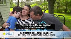 Federal vehicle seat standard safety concerns