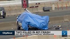 Two people killed in 401 crash on Saturday