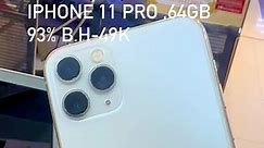 Preowned iPhone 11 Pro 64gb with fresh condition 93% b.h | Smart Think