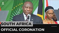 ‘Our king’: Ramaphosa recognises South Africa’s new Zulu ruler