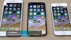 iPhone 8 vs. iPhone X: What's the difference?