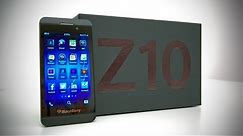 BlackBerry Z10 Unboxing & Overview