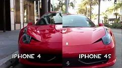 iPhone 4S vs iPhone 4 Camera Quality Comparison (TURN CC ON FOR SUBTITLES IN ENGLISH)