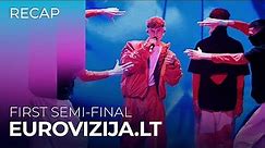 Eurovizija.LT 2024 (Lithuania) | First Semi-Final | RECAP