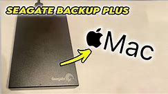 Seagate Backup Plus Portable Drive: How To Install on Mac OS (Full Setup)
