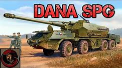 DANA Self Propelled Gun 152mm Mobile Artillery - Overview