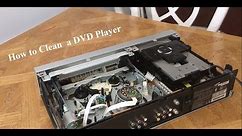 How to Clean The Laser Eye of a DVD Player