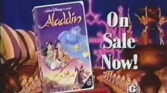 1993 "Aladdin" VHS commercial