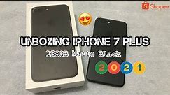 Unboxing iPhone 7 Plus from Shopee | 128GB Matte Black + Camera Test