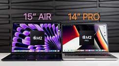 MacBook AIR 15" vs MacBook PRO 14" - Why Pay More!?