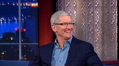 Apple CEO tells Colbert why he came out as gay