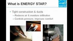 ENERGY STAR Introduction for Builders