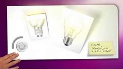 Philips Lighting tutorial halogen light bulb