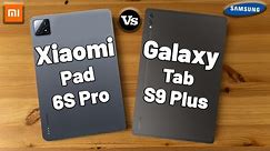 Xiaomi Pad 6S Pro 12.4 Vs Samsung Galaxy Tab S9 plus